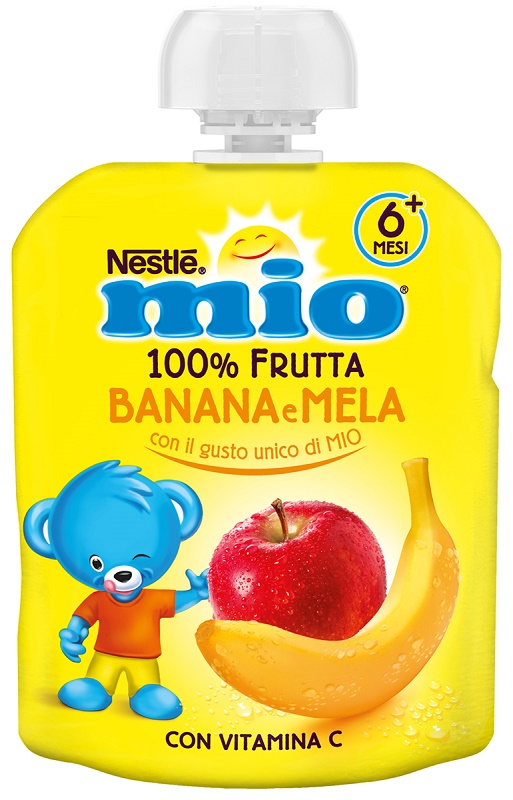 MIO POUCH MELA BANANA 90 G - Farmacia Dott. Pasquale Russo