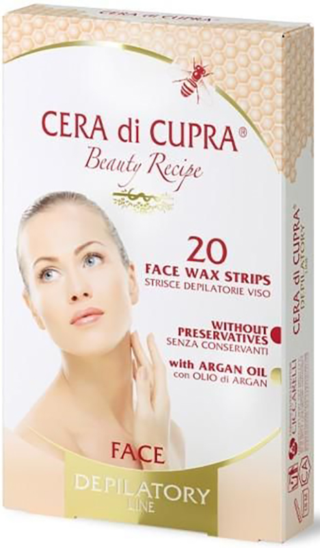 CERA DI CUPRA STRISCE DEPILATORIE VISO 20 PZ - Farmacia Dott. Pasquale Russo