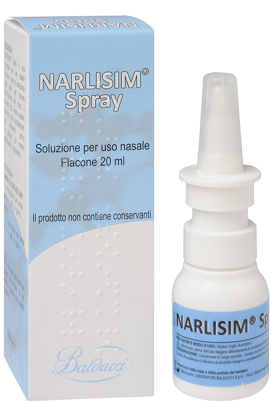 NARLISIM SPRAY SOLUZIONE NASALE 20 ML - Farmacia Dott. Pasquale Russo