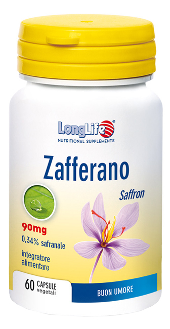 LONGLIFE ZAFFERANO 60 CAPSULE VEGETALI - Farmacia Dott. Pasquale Russo