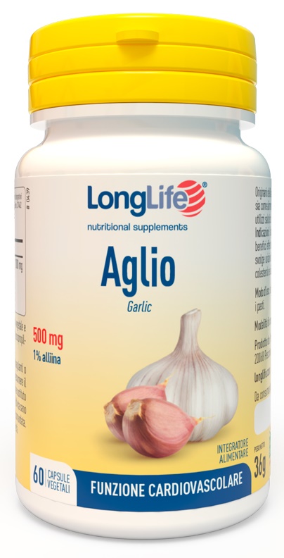LONGLIFE AGLIO 60 CAPSULE VEGETALI - Farmacia Dott. Pasquale Russo