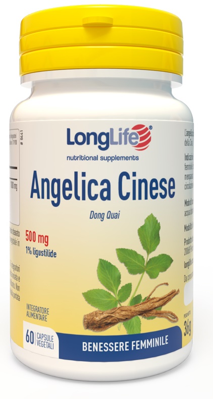 LONGLIFE ANGELICA CINESE 60 CAPSULE VEGETALI - Farmacia Dott. Pasquale Russo