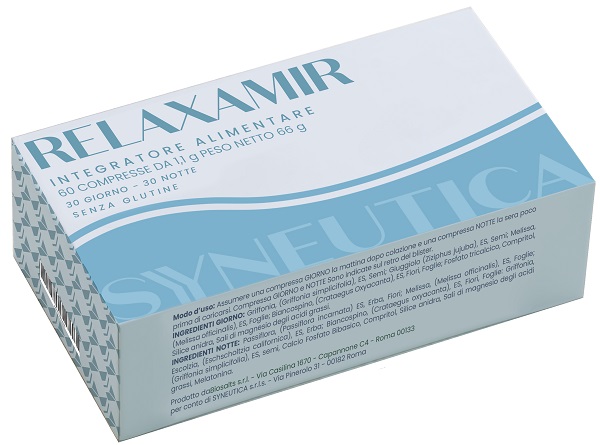 RELAXAMIR 60 COMPRESSE - Farmacia Dott. Pasquale Russo