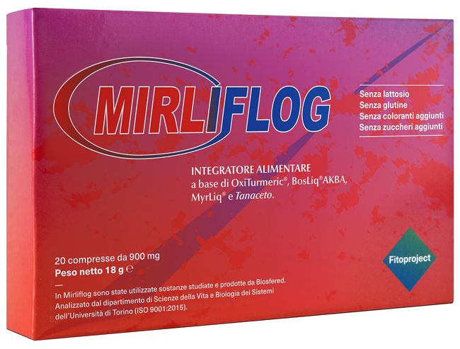 MIRLIFLOG 20 COMPRESSE - Farmacia Dott. Pasquale Russo