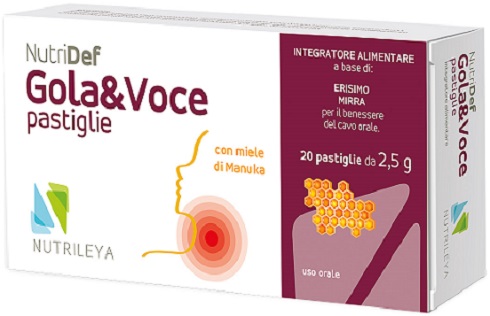 NUTRIDEF GOLA & VOCE MIELE 20 PASTIGLIE - Farmacia Dott. Pasquale Russo