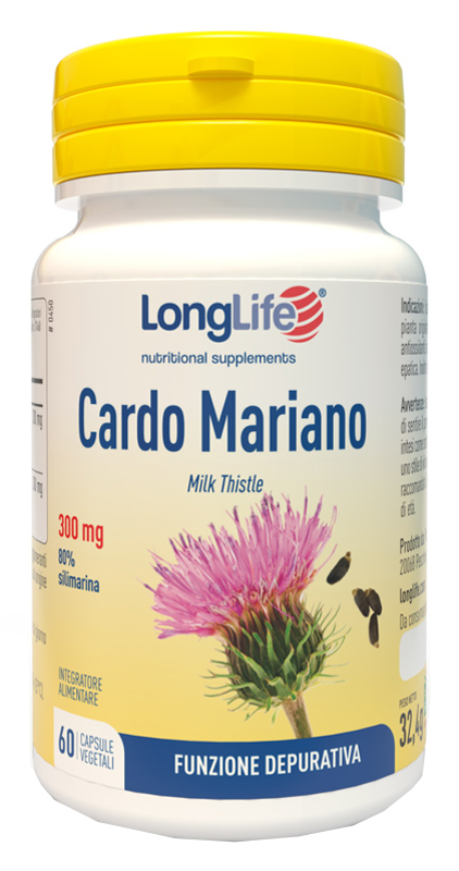 LONGLIFE CARDO MARIANO 60 CAPSULE VEGETALI - Farmacia Dott. Pasquale Russo