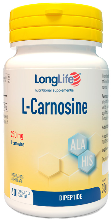 LONGLIFE L-CARNOSINE 60 CAPSULE - Farmacia Dott. Pasquale Russo