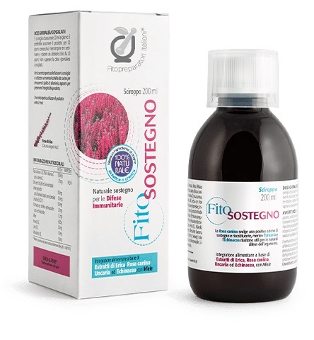 FITOPREPARATORI ITALIANI FITOSOSTEGNO SCIROPPO 200 ML - Farmacia Dott. Pasquale Russo