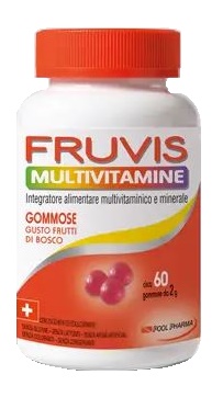 FRUVIS MULTIVITAMINE GOMMOSE 60 GELATINE DA 2 G - Farmacia Dott. Pasquale Russo