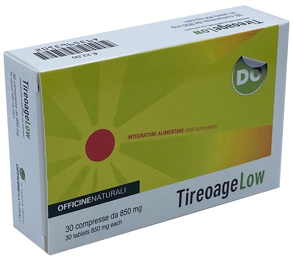 TIREOAGE LOW 30 COMPRESSE 850 MG - Farmacia Dott. Pasquale Russo