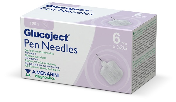 AGO PER PENNA DA INSULINA GLUCOJECT 6 MM GAUGE 32 100 PEZZI - Farmacia Dott. Pasquale Russo
