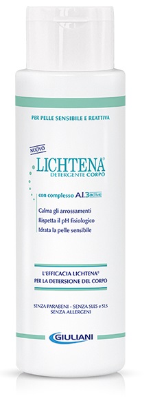 LICHTENA DETERGENTE CORPO 400 ML - Farmacia Dott. Pasquale Russo