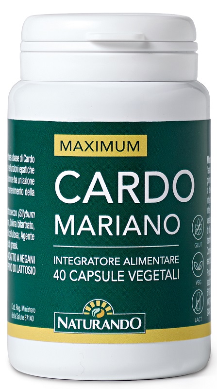 MAXIMUM CARDO MARIANO 40 CAPSULE - Farmacia Dott. Pasquale Russo
