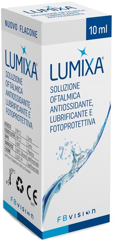 LUMIXA SOLUZIONE OFTALMICA LUBRIFICANTE ANTIOSSIDANTE 10 ML - Farmacia Dott. Pasquale Russo