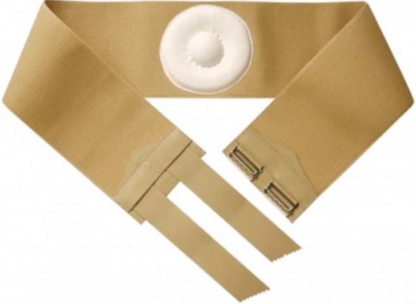ORIONE 357 CINTO PER ERNIA OMBELICALE CON PELOTTA RIVESTITA IN PELLE BEIGE 9 - Farmacia Dott. Pasquale Russo