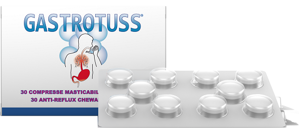 GASTROTUSS ANTIREFLUSSO 30 COMPRESSE MASTICABILI - Farmacia Dott. Pasquale Russo