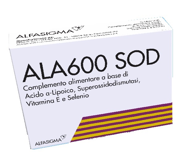 ALA600 SOD 20 COMPRESSE - Farmacia Dott. Pasquale Russo