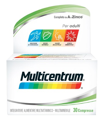 MULTICENTRUM ADULTI EFFERVESCENTE 30 COMPRESSE - Farmacia Dott. Pasquale Russo