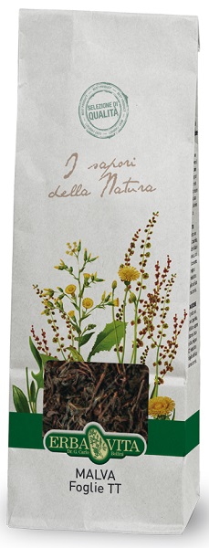 MALVA TAGLIO TISANA FOGLIE 100 G - Farmacia Dott. Pasquale Russo