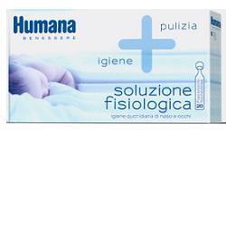 HUMANA SOLUZIONE FISIOLOGICA MONODOSE, 20 FLACONCINI DA 5ML - Farmacia Dott. Pasquale Russo