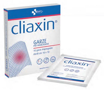 CLIAXIN GARZA 10X10CM 10 PEZZI - Farmacia Dott. Pasquale Russo
