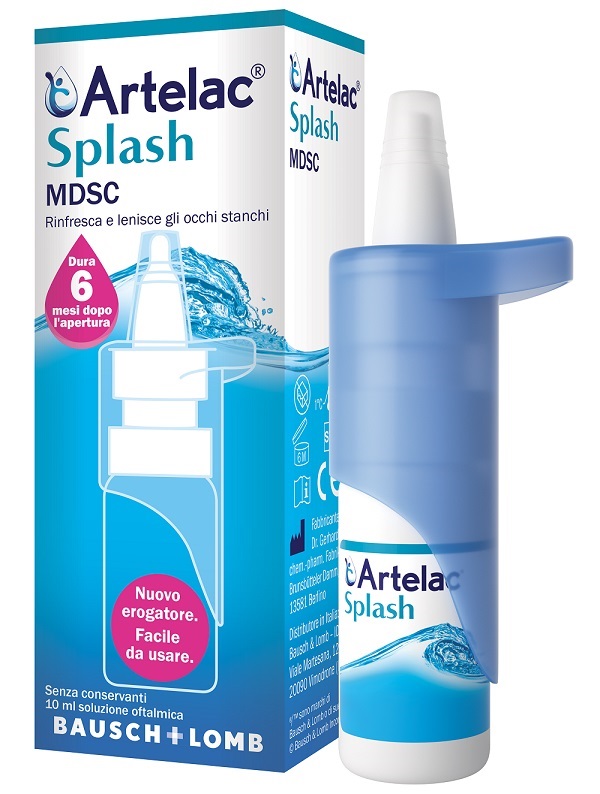 ARTELAC SPLASH MULTIDOSE GOCCE OCULARI FLACONE 10 ML - Farmacia Dott. Pasquale Russo