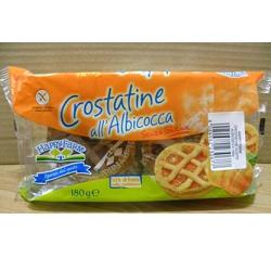 HAPPY FARM CROSTATA DI ALBICOCCHE SENZA GLUTINE 180 G - Farmacia Dott. Pasquale Russo
