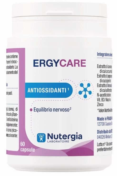 NUTERGIA ERGYCARE 60 CAPSULE - Farmacia Dott. Pasquale Russo