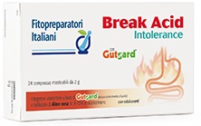 FITOPREPARATORI ITALIANI BREAK ACID INTOLERANCE 24 COMPRESSE - Farmacia Dott. Pasquale Russo