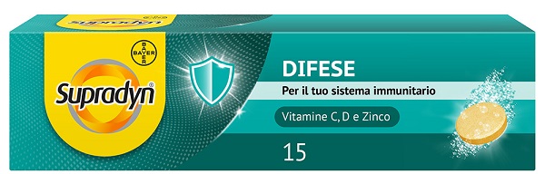 SUPRADYN DIFESE 15 COMPRESSE EFFERVESCENTI - Farmacia Dott. Pasquale Russo