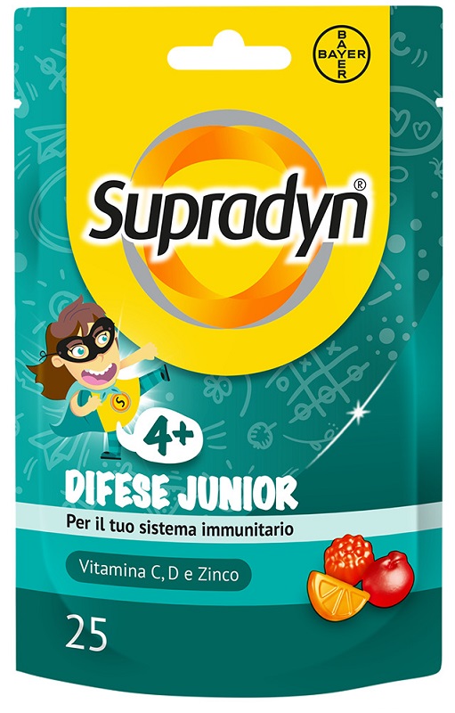 SUPRADYN DIFESE JUNIOR 25 CARAMELLE GOMMOSE - Farmacia Dott. Pasquale Russo