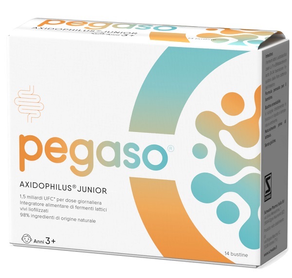 PEGASO AXIDOPHILUS JUNIOR 14 BUSTINE DA 1,5 G - Farmacia Dott. Pasquale Russo