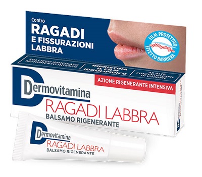 DERMOVITAMINA RAGADI LABBRA BALSAMO RIGENERANTE 8 ML - Farmacia Dott. Pasquale Russo
