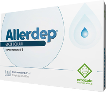 ALLERDEP GOCCE OCULARI 10 FIALE MONODOSE 0,5 ML - Farmacia Dott. Pasquale Russo