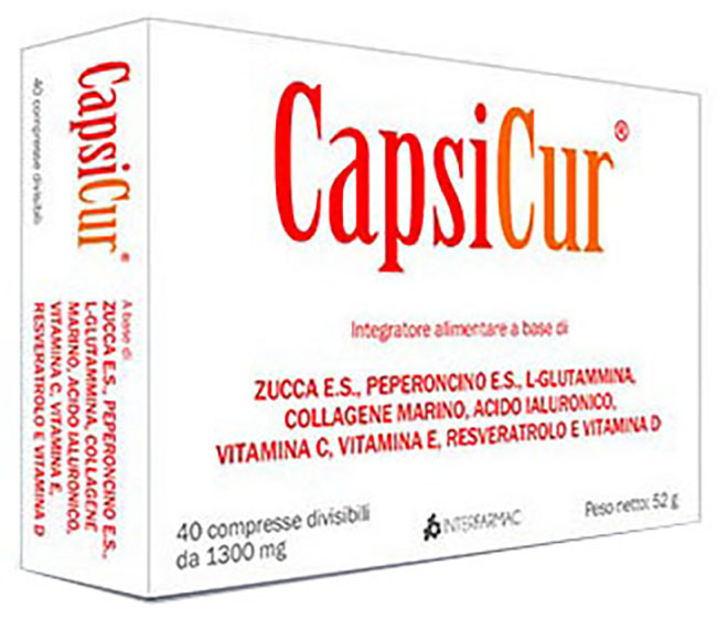 CAPSICUR 40 COMPRESSE - Farmacia Dott. Pasquale Russo