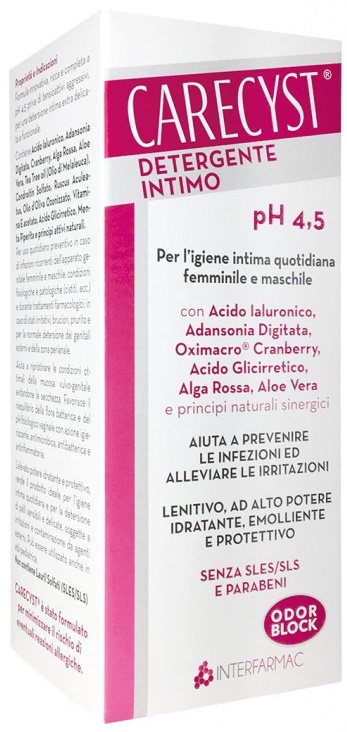 CARECYST INTIMO DETERGENTE 250 ML - Farmacia Dott. Pasquale Russo