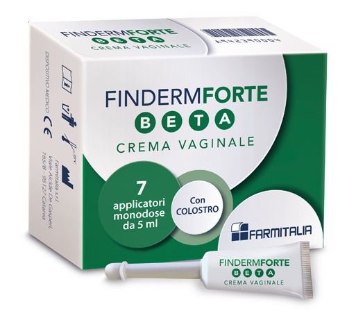 FINDERM FORTE BETA CREMA VAGINALE 7 APPLICATORI MONOUSO 5 G - Farmacia Dott. Pasquale Russo