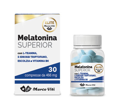 MELATONINA SUPERIOR 30 COMPRESSE - Farmacia Dott. Pasquale Russo