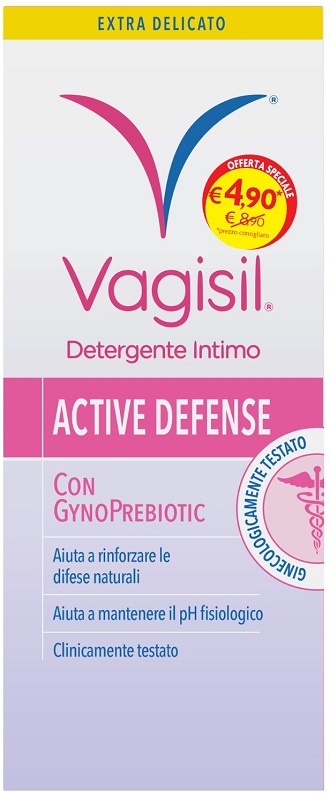 VAGISIL DETERGENTE GYNOPREBIOTIC 250 ML OFFERTA SPECIALE - Farmacia Dott. Pasquale Russo