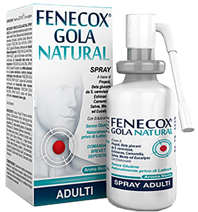 FENECOX GOLA NATURAL SPRAY ADULTI 25 ML - Farmacia Dott. Pasquale Russo