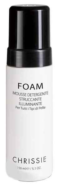 CHRISSIE FOAM MOUSSE DETERGENTE STRUCCANTE ILLUMINANTE TUTTI TIPI DI PELLE 150 ML - Farmacia Dott. Pasquale Russo