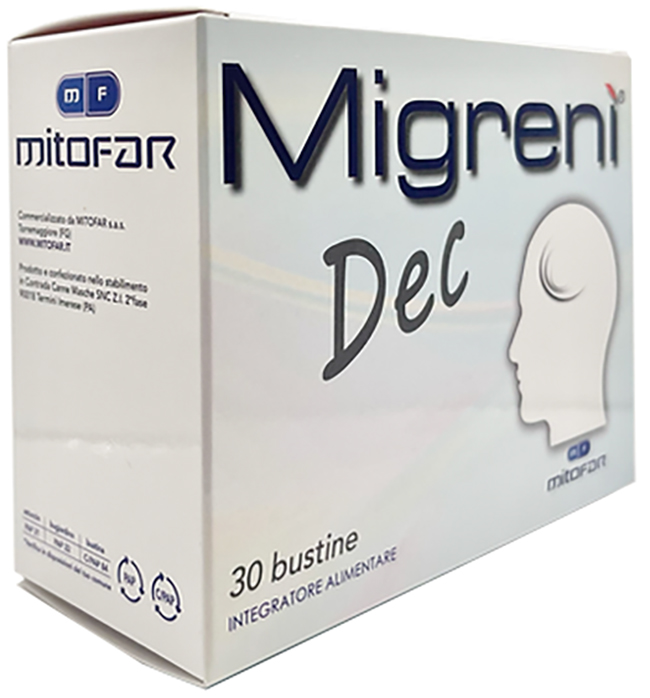 MIGRENI' DEC 30 BUSTE 90 G - Farmacia Dott. Pasquale Russo