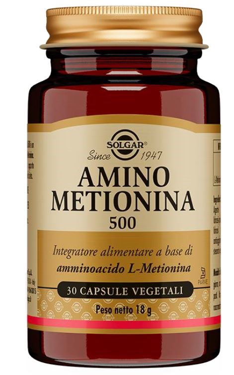 AMINO METIONINA 500 30 CAPSULE VEGETALI - Farmacia Dott. Pasquale Russo