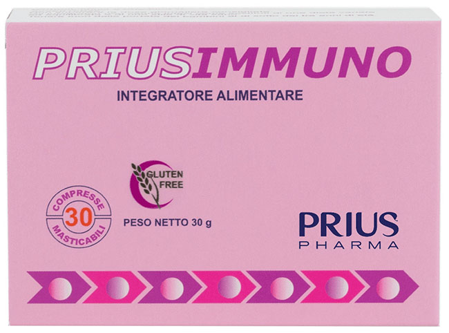 PRIUSIMMUNO 30 COMPRESSE MASTICABILI - Farmacia Dott. Pasquale Russo