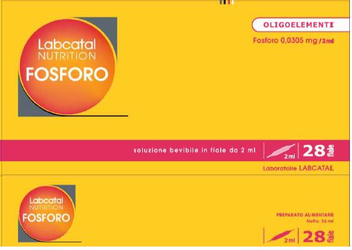 LABCATAL NUTRITION FOSFORO 28 FIALE X 2 ML - Farmacia Dott. Pasquale Russo