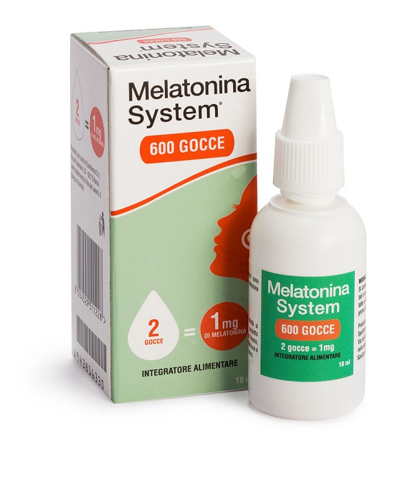 MELATONINA SYSTEM 600 GOCCE 18 ML - Farmacia Dott. Pasquale Russo
