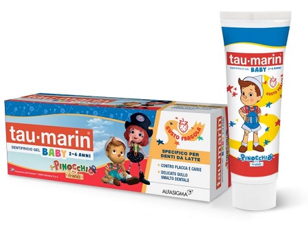 TAU MARIN DENTIFRICIO BABY PINOCCHIO 50 ML - Farmacia Dott. Pasquale Russo