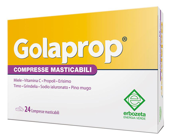GOLAPROP 24 COMPRESSE MASTICABILI - Farmacia Dott. Pasquale Russo