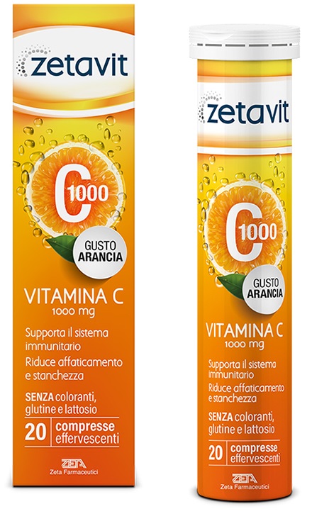 ZETAVIT C1000 20 COMPRESSE EFFERVESCENTI - Farmacia Dott. Pasquale Russo