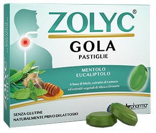 ZOLYC GOLA MENTOLO/EUCALIPTO 36 PASTIGLIE - Farmacia Dott. Pasquale Russo